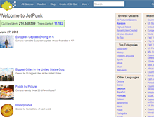 Tablet Screenshot of jetpunk.com